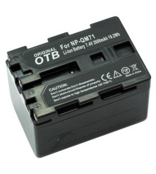 OTB - Battery for Sony NP-QM71 Li-Ion 2600mAh - Sony photo-video batteries - ON1452