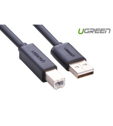 UGREEN - Cablu de imprimare USB 2.0 AM la BM placat cu aur - Cabluri imprimantă - UG119-CB
