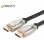 UGREEN - DisplayPort tata la tata 4K 3D Nylon Braid Professional - Cabluri Displayport si DVI - UG322-CB