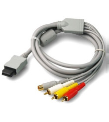 Oem - S-Video AV + RCA (composite) cable for Nintendo Wii 1.8m YGN576 - Nintendo Wii - YGN576