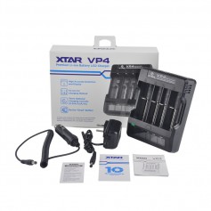 XTAR, XTAR VP4 IMR încărcător de baterie litiu EU Plug, Încărcătoare de baterii, NK023