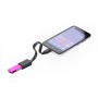 UGREEN - Adaptor cablu plat micro-USB tata USB 2.0 mama OTG - Cabluri USB la Micro USB - UG351-CB