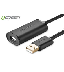 UGREEN - Cablu prelungitor activ USB 2.0 - Cabluri USB la USB - UG304-CB