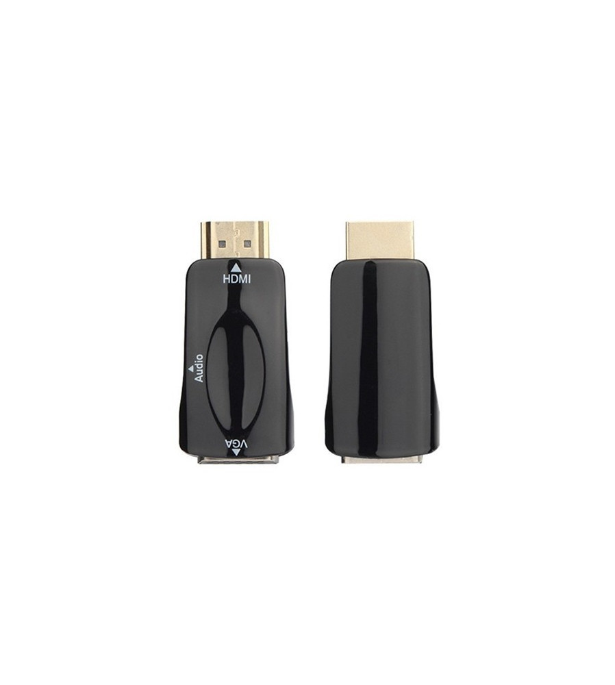 Oem - Convertor Adaptor HDMI la VGA + audio - HDMI adaptoare - AL969-CB