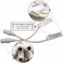 Oem - DC12V 24V Mini RGB Led Amplificator Semnal Conector DC mama - Accessorii LED - LCR52