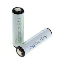 digibuddy, 2x CE aprobat 18650 2600mAh 3.7V 5A Li-ion baterie reîncărcabilă cu PCB, Format 18650, ON331-CB