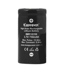 KeepPower - Keeppower IMR18350 18350 750mAh - 8A - Alte formate - NK171-CB