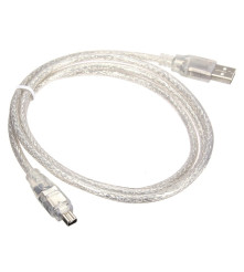 Oem - Cablu Firewire la USB 4pin 120cm - Cabluri FireWire - 5191-CB