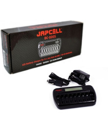 Japcell - Japcell BC-800 incarcator de baterii cu 8 canale - Încărcătoare de baterii - BC800