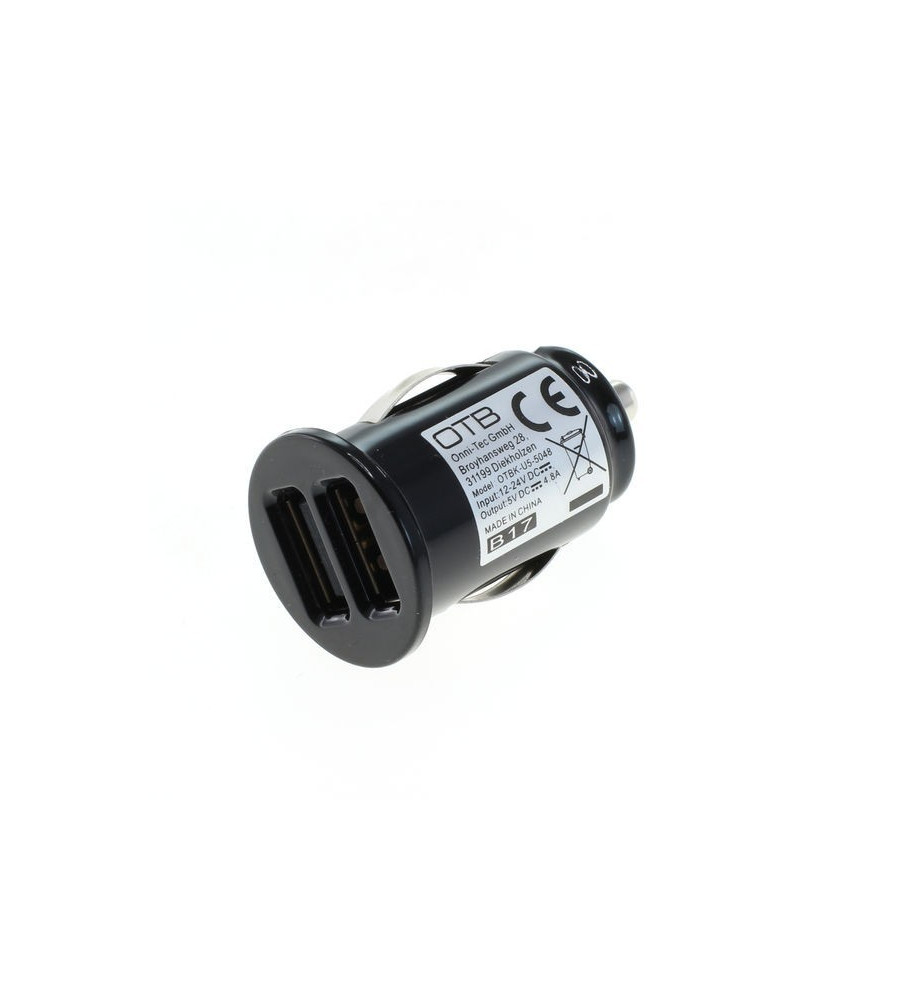 OTB - Adaptor de incarcare auto USB - Dual USB - 4.8A cu functia auto-ID - Încărcătoare auto - ON3897