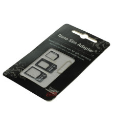 OTB - OTB adaptor cartela SIM set (4 in 1) blister - Adaptoare SIM - ON3774