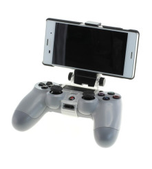 Oem - Suport OTB Smartphone pentru controler PS4 - incl. Cablu OTG - PlayStation 4 - ON3860
