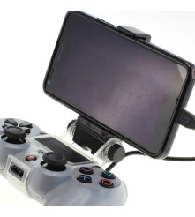 Oem - Suport OTB Smartphone pentru controler PS4 - incl. Cablu OTG - PlayStation 4 - ON3860