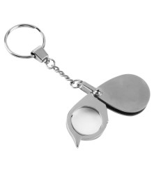 Oem - 8x-zoom keychain magnifying glass - Magnifiers microscopes - AL843