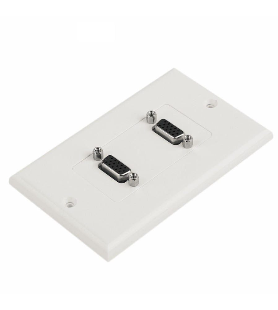 Oem - Panou Perete Dublu VGA Mama la VGA Mama - Adaptoare VGA  - AL729