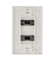 Oem - Panou Perete Dublu VGA Mama la VGA Mama - Adaptoare VGA  - AL729