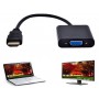 Oem - HDMI Tata la VGA Mama Adaptor Convertor - HDMI adaptoare - AL725-CB