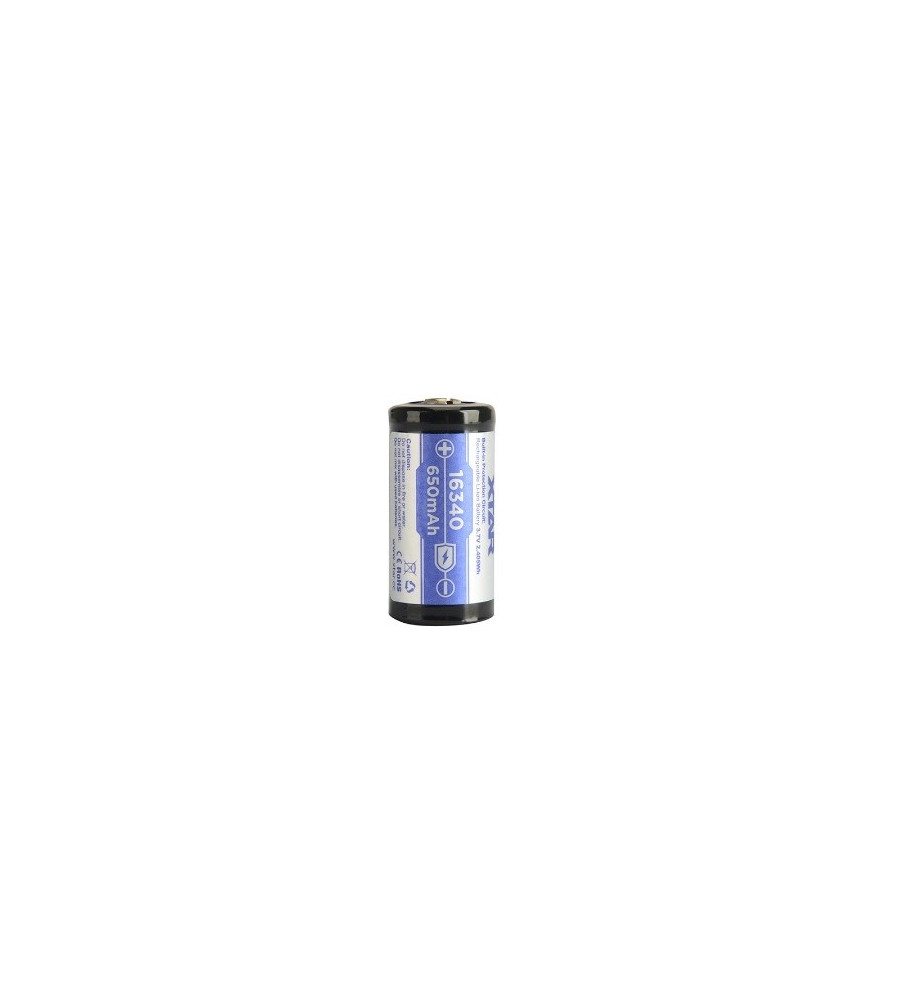 XTAR - XTAR 16340 Li-ion 650mAh 3.6V - Protejat - Alte formate - BL243-CB