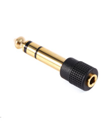 Oem - Adaptor Jack Stereo 6,35 mm Tata - 3,5 mm Mama - Adaptoare audio - AL605