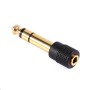 Oem - Adaptor Jack Stereo 6,35 mm Tata - 3,5 mm Mama - Adaptoare audio - AL605