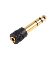 Oem - Adaptor Jack Stereo 6,35 mm Tata - 3,5 mm Mama - Adaptoare audio - AL605
