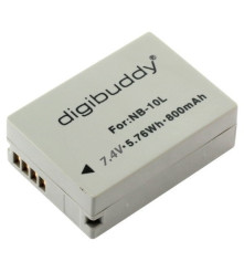 digibuddy - Battery for Canon NB-10L 800mAh ON2666 - Canon photo-video batteries - ON2666