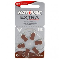 Rayovac Extra Advanced 312 / PR312 / PR41 baterii aparate auditive
