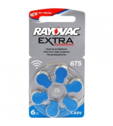 Rayovac - Rayovac 675 Extra Advanced Hallókészülék elem - Halló elemek - BS262-CB