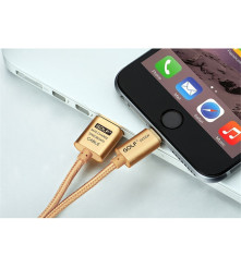 GOLF - Cablu pentru iPhone 6 Plus 5 5S iPad 4 Air 2 - iPhone cabluri de date  - AL615-CB