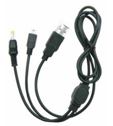 Oem - Cablu Incarcare si Cabul de date PSP / PSP Slim si Lite - PlayStation PSP - P058