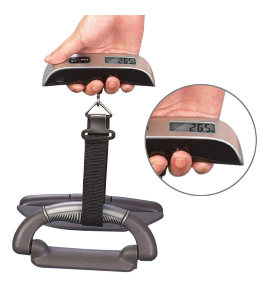 Oem - Cantar digital cu banda pentru bagaje max. 50kg - Cântare digitale - AL584