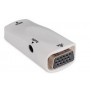 Oem - Convertor Adaptor HDMI Mama la VGA Mama + audio - HDMI adaptoare - AL577-CB