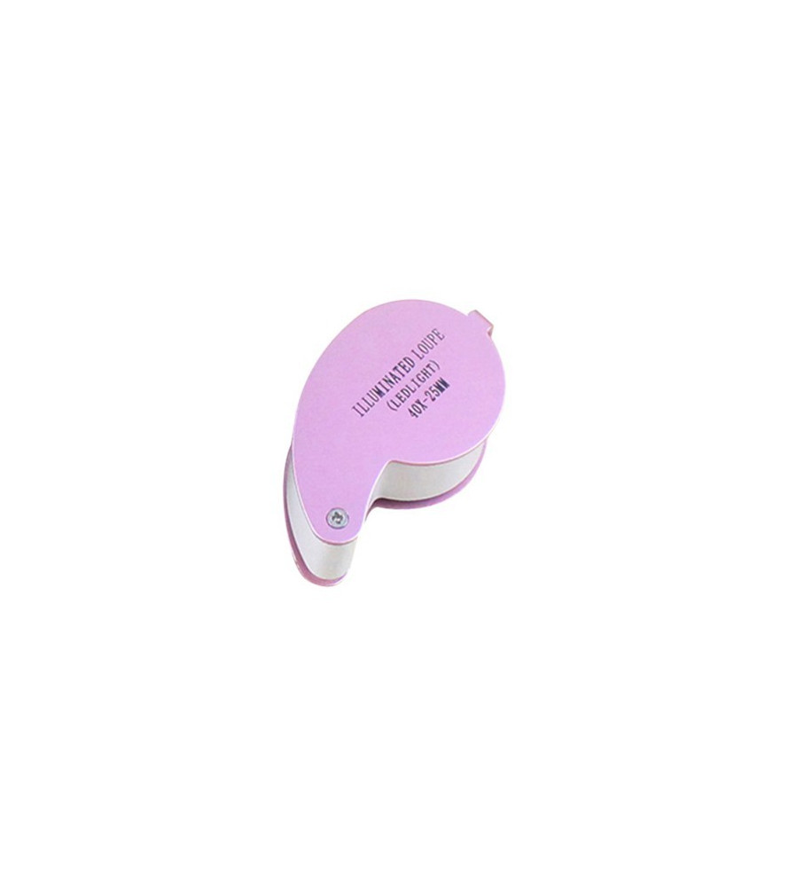 Oem - 40x-zoom Lupa metal cu lumina LED inclusiv 3 baterii - Lupe și Microscoape - AL490-CB