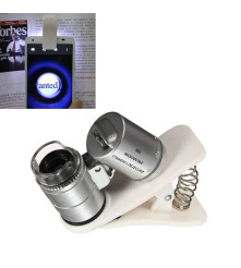 Oem - 8MM 60x Zoom, microscop, lupa cu UV LED - Lupe și Microscoape - AL465-CB