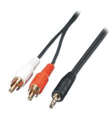 Oem - 2.5M RCA cable 3.5 mm JACK TO PLUG 49139 - Audio kábel - YAK152