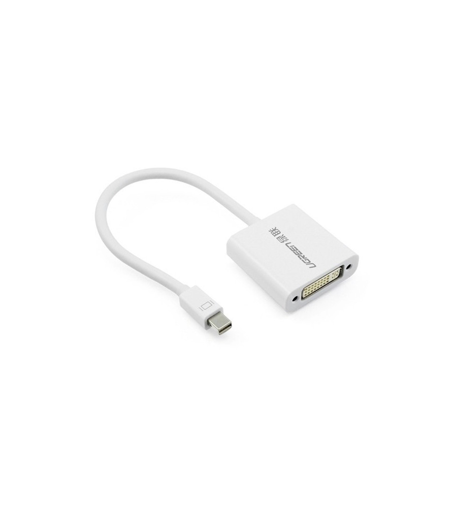UGREEN - Convertor Mini DisplayPort la DVI Alb - DVI și DisplayPort adaptoare - UG152