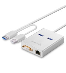 UGREEN - USB 3.0 Multi-Display Graphic Card 1000 Gigabit Ethernet UG161 - Adaptoare reţea - UG161
