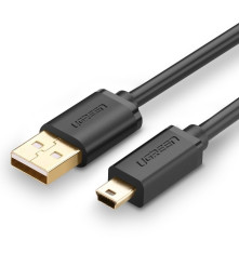UGREEN - Cablu USB 2.0 A Tata la Mini-USB 5 Pin Tata - Cabluri USB la Mini USB - UG116-CB