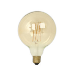 Calex - Vintage LED Lamp 240V 4W 320lm E27 GLB125 GOLD 2100K Dimmabil - Vintage Antic - CA076-CB