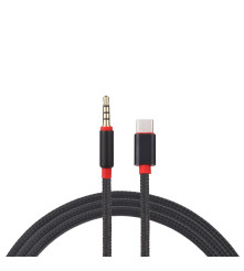 Oem - USB-C Tip C Tata la Jack 3.5mm Tata - Cabluri USB la Audio - AL029-CB