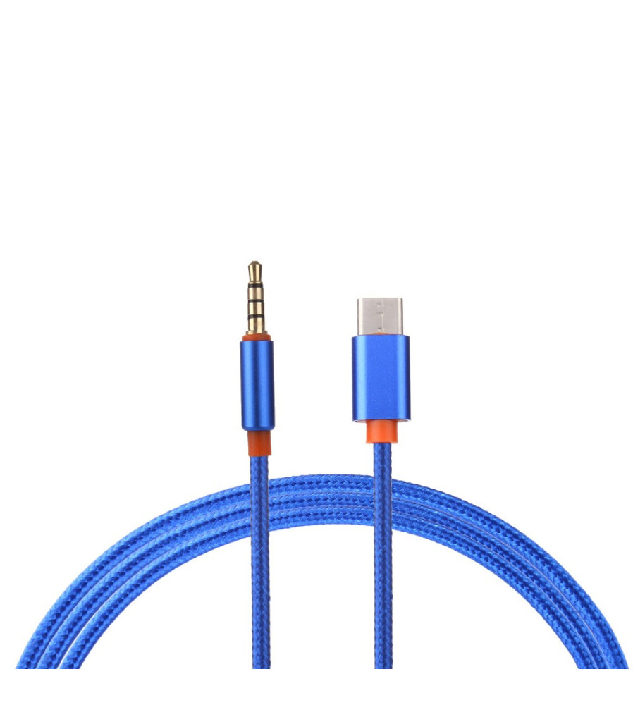 Oem - USB-C Type C Male - 3,5 mm-Jack audio kábel - USB - Audio kábelek - AL029-CB