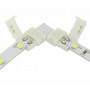 Oem - Conector L de 10mm pentru benzi LED de 1 culoare SMD5050 5630 - Conectori LED - LSC24-CB