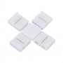 Oem - Conector X de 10mm pentru benzi RGB SMD5050 5630 - Conectori LED - LSC29-CB