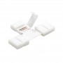 Oem - Conector T 5Pini de 12mm pentru benzi RGBW SMD5050 5630 - Conectori LED - LSC42-CB