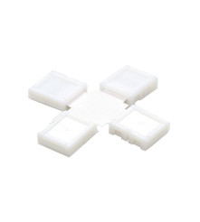Oem - Conector X 5Pini de 10mm pentru benzi RGBW SMD5050 5630 - Conectori LED - LSC40-CB