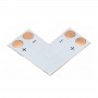 Oem - Conector PCB L de 10mm pentru benzi LED de 1 culoare SMD5050 5630 - Conectori LED - LSC15-CB