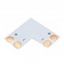 Oem - Conector PCB L de 10mm pentru benzi LED de 1 culoare SMD5050 5630 - Conectori LED - LSC15-CB
