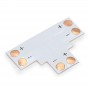 Oem - Conector PCB T de 10mm pentru benzi LED de 1 culoare SMD5050 5630 - Conectori LED - LSC16-CB