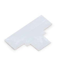 Oem - Conector PCB T de 10mm pentru benzi LED de 1 culoare SMD5050 5630 - Conectori LED - LSC16-CB
