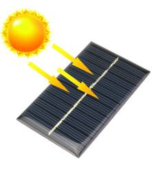 Oem - 6V 0.6W 80x55mm Mini panou solar - DIY Solar - AL103